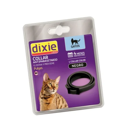 envase de COLLAR ANTIPARASITARIO GATOS DIXIE